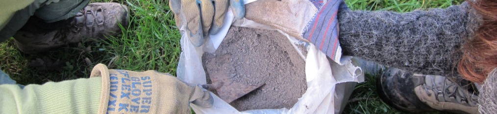 A bag of fine volcanic basalt